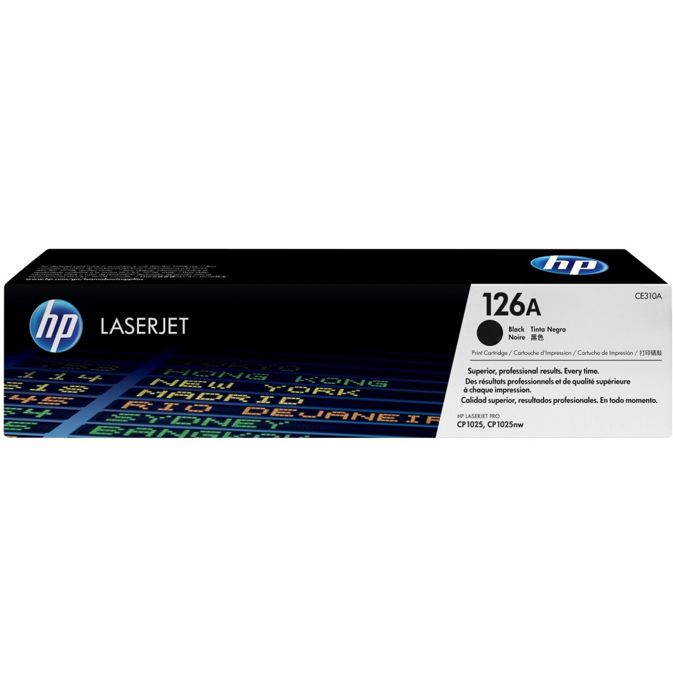 HP 126A Noir - Toner HP LaserJet d'origine