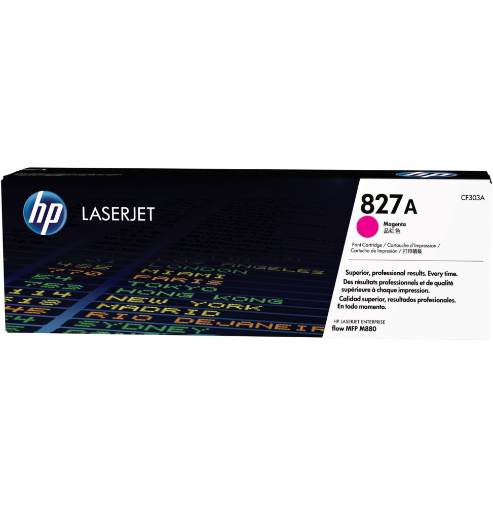 HP 827A Magenta - Toner HP LaserJet d'origine