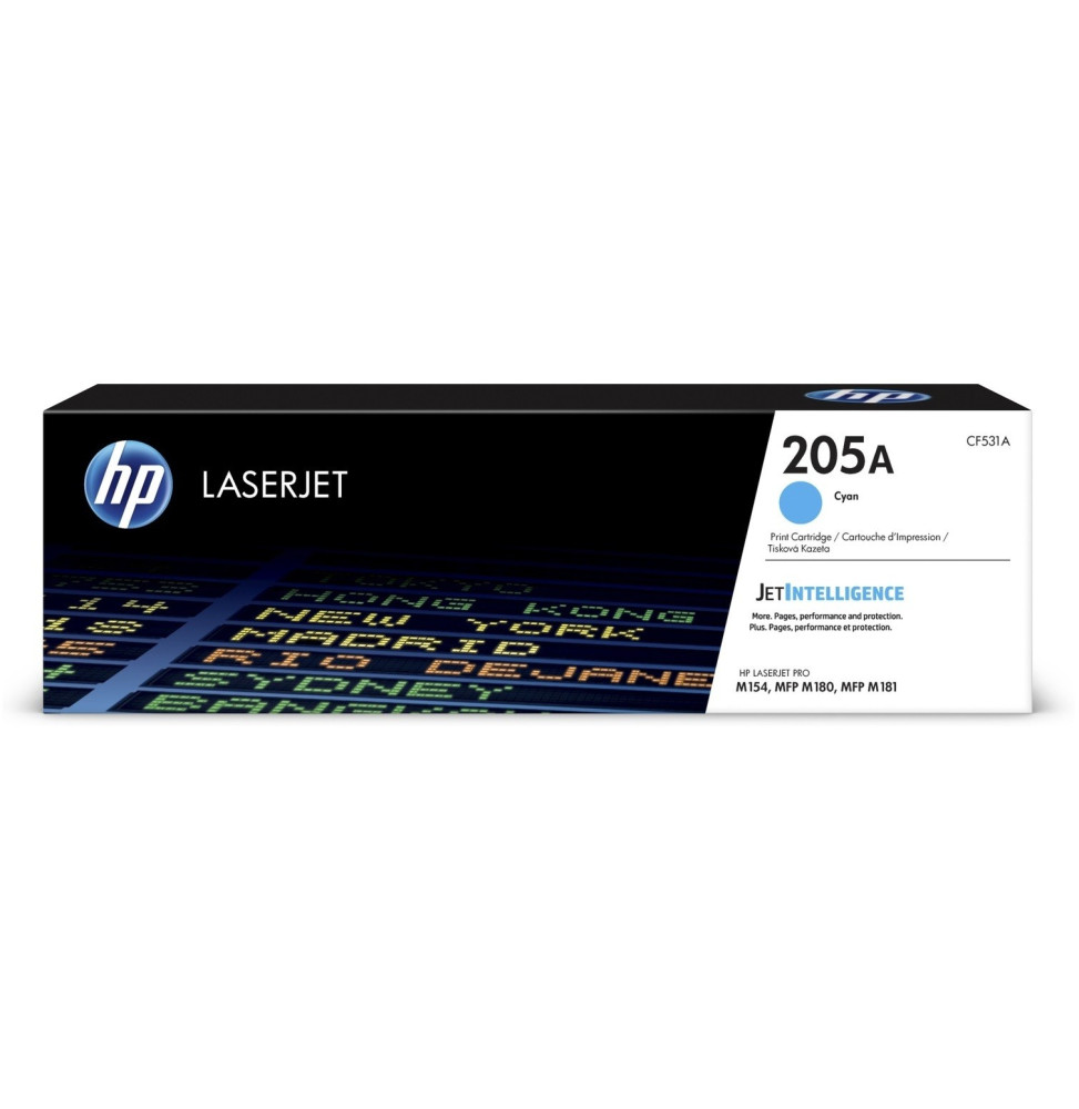 HP 205A Cyan - Toner HP LaserJet d'origine