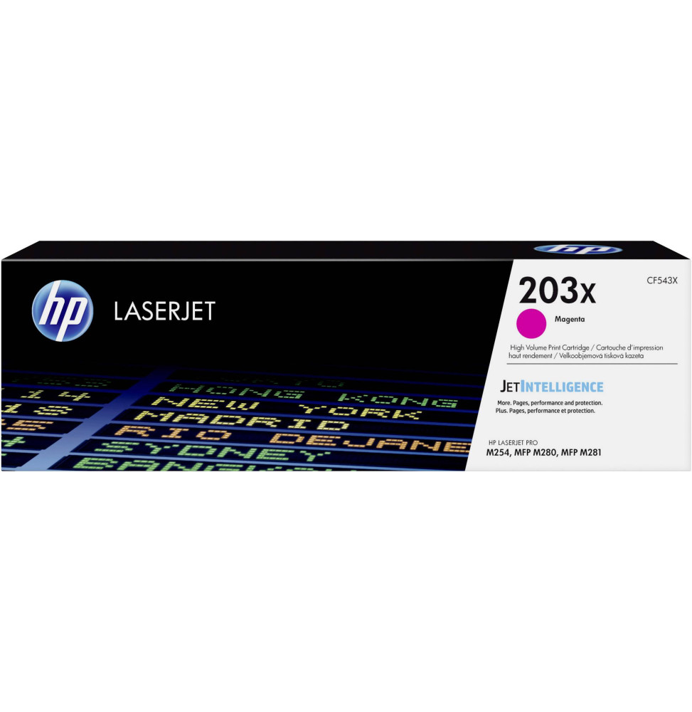 HP 203X Magenta - Toner HP LaserJet d'origine