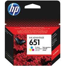HP 651 trois couleurs - Cartouche d'encre HP d'origine