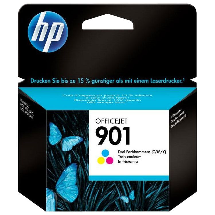 HP 901 trois couleurs - Cartouche d'encre HP d'origine