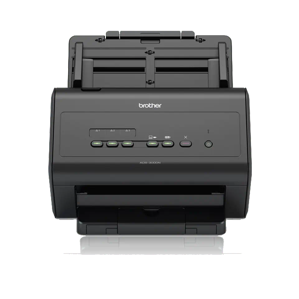 Scanner fixe à défilement recto-verso et réseau