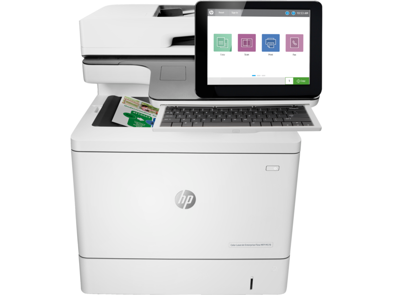 HP Color LaserJet Enterprise Flow M578c - Imprimante laser A4 multifonction couleur pour une productivité maximale