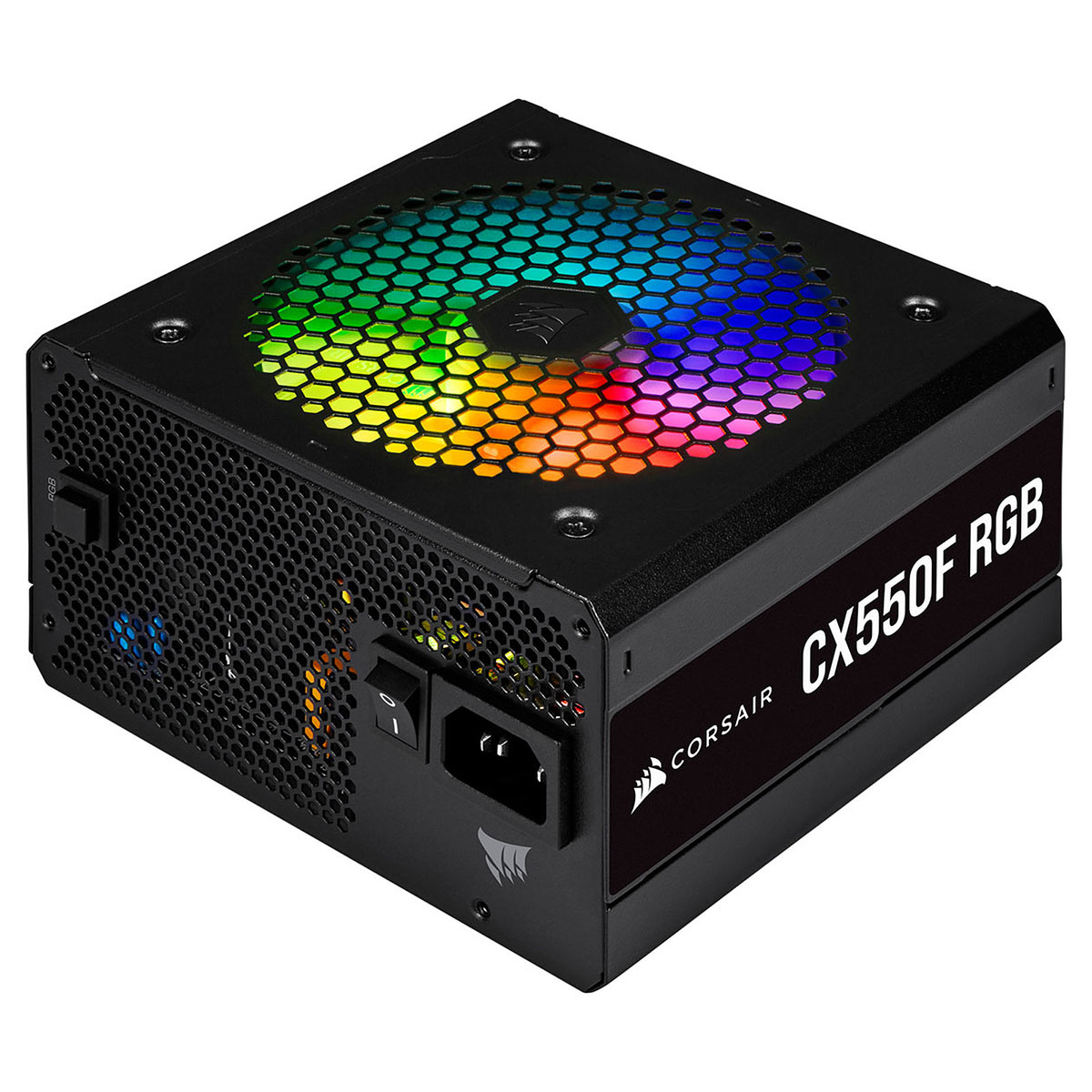 Corsair CX550F 80Plus Bronze RGB (Noir)