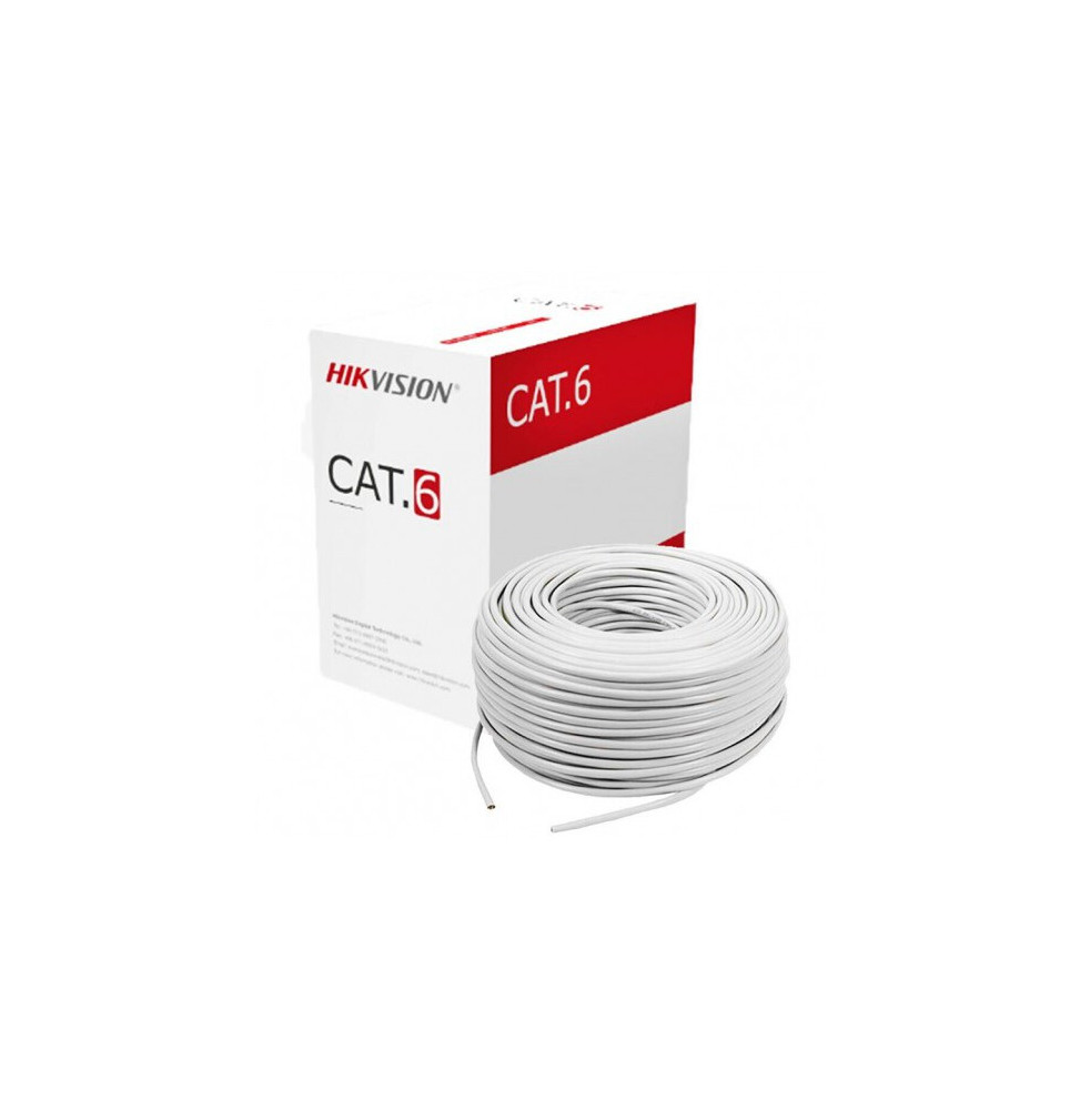 Cable Réseau HIKVISION CAT6 UTP 305 m