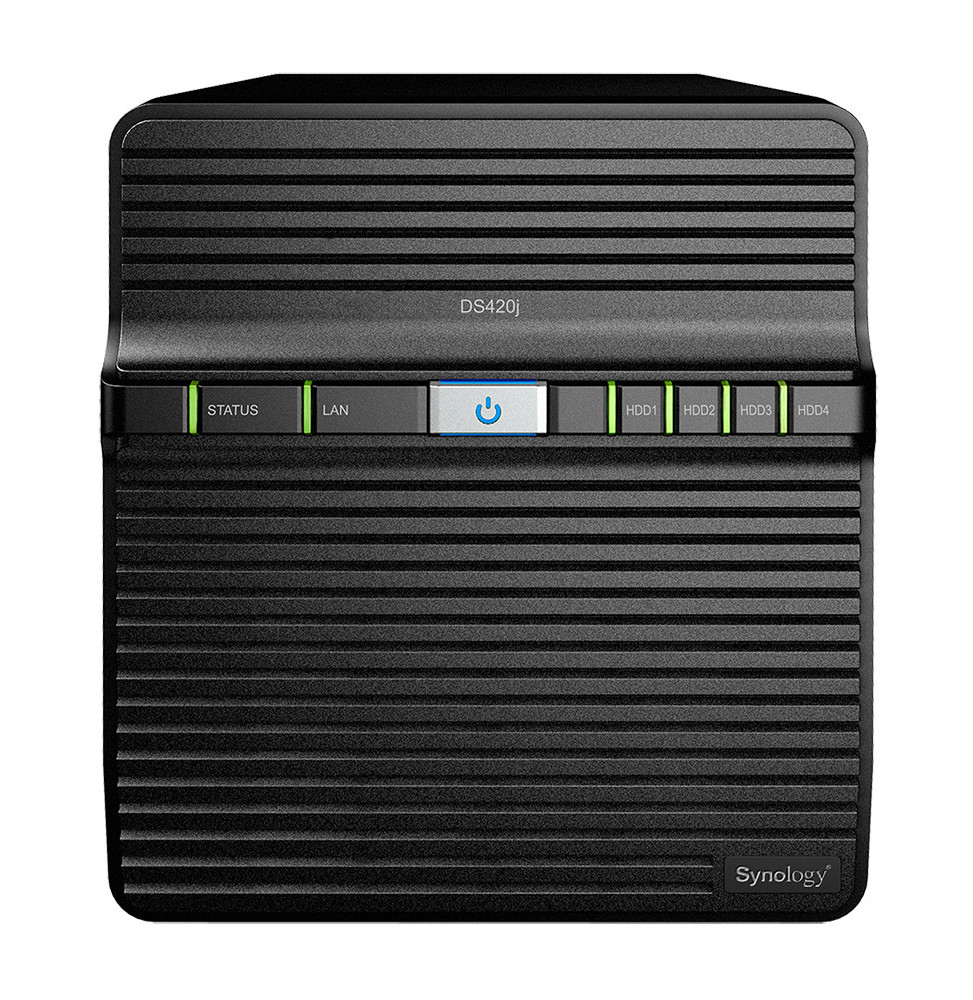 Serveur NAS Synology DiskStation DS420J - 4 baies 1GB
