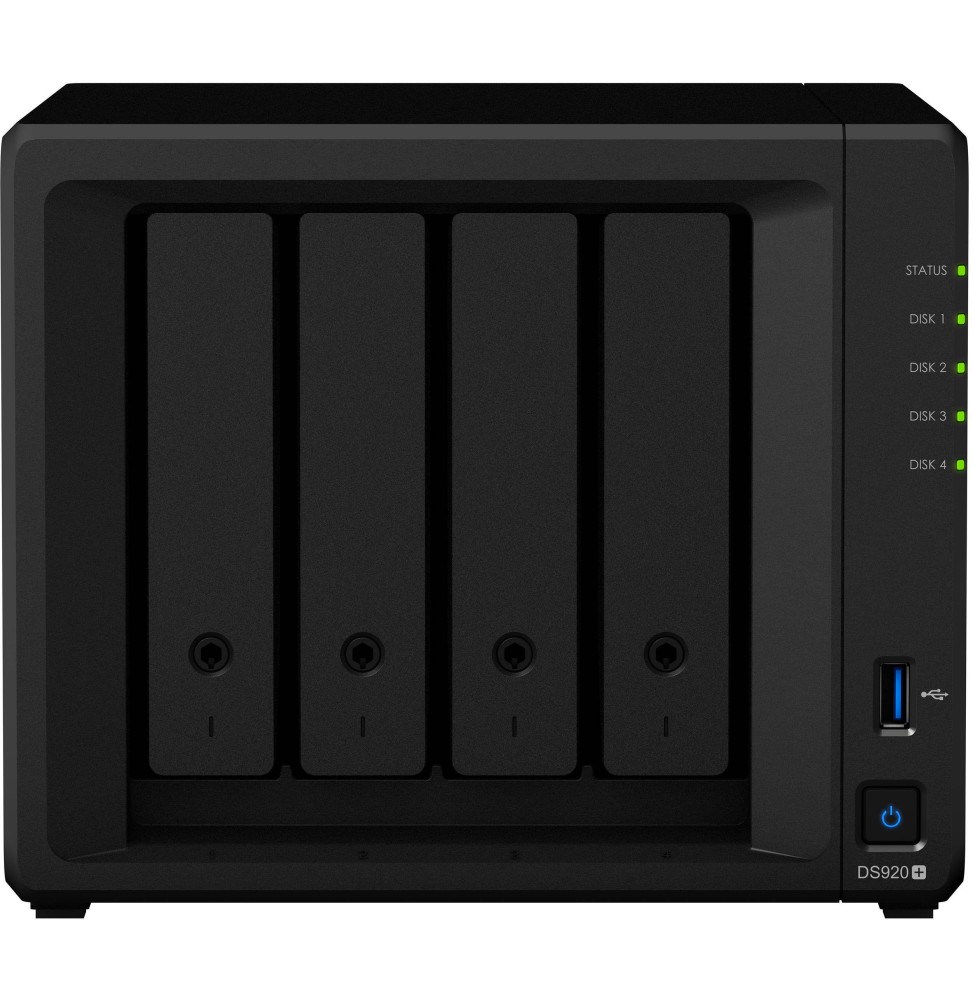 Serveur NAS Synology DiskStation DS920+ - 4 baies