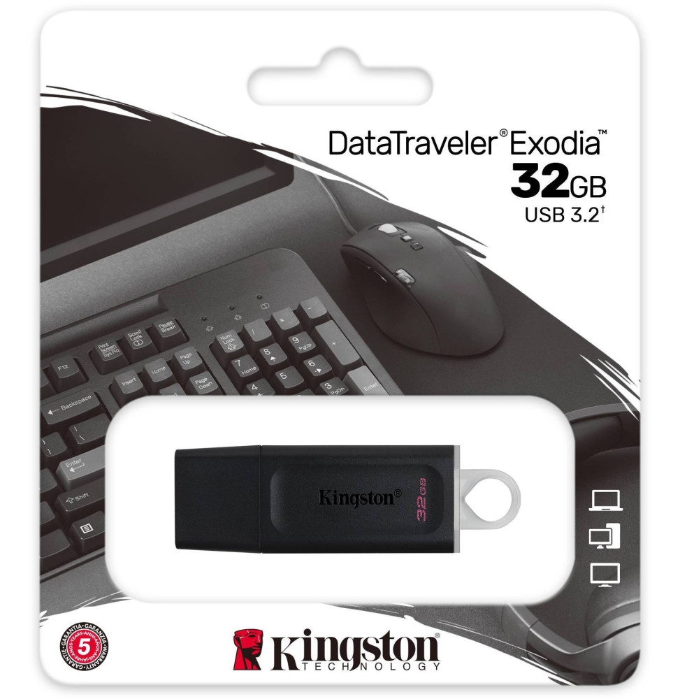 Clé USB Kingston DataTraveler Exodia - USB 3.2 Gen 1