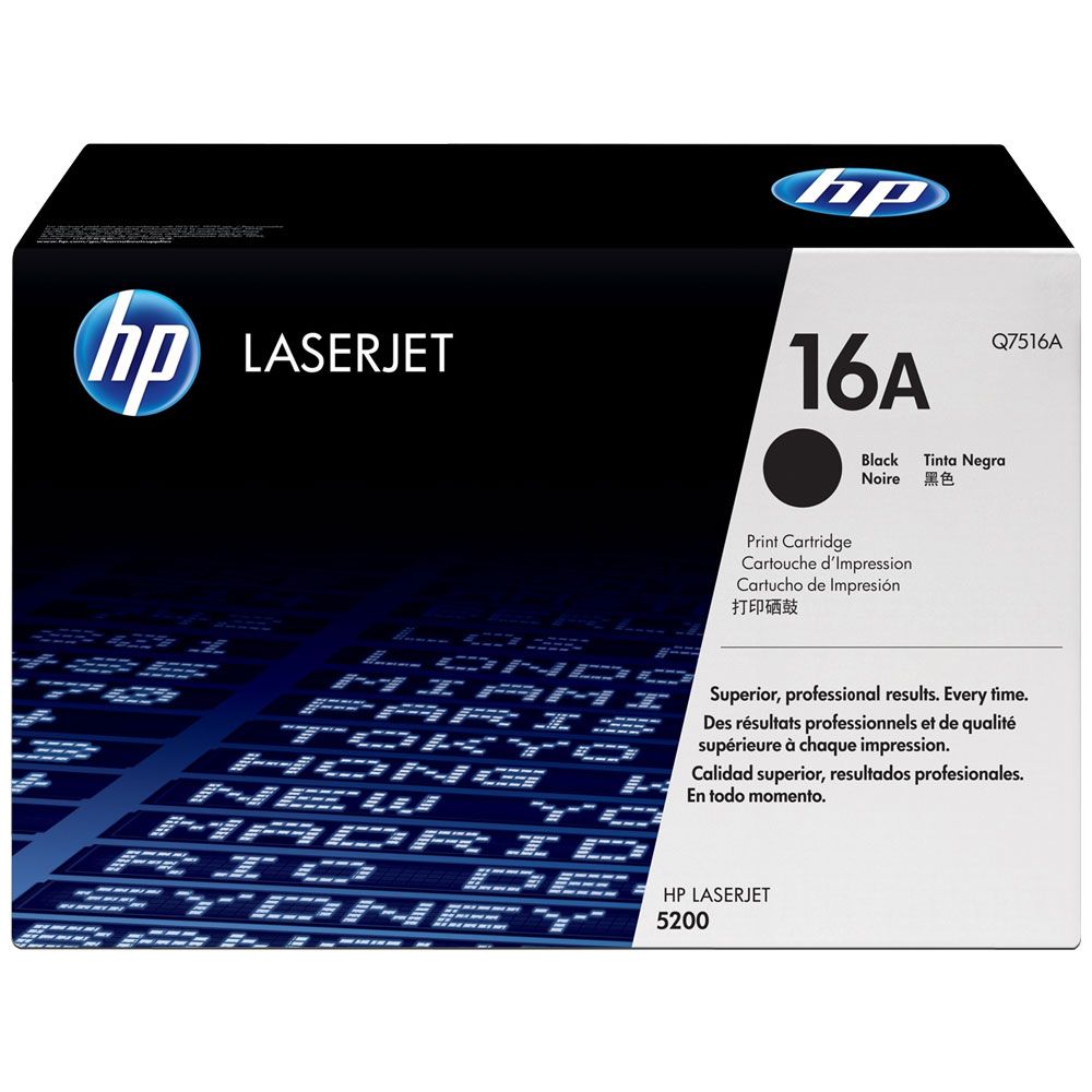 HP 16A Noir - Toner HP LaserJet d'origine