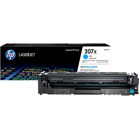 HP 207X TONER ORIGINAL CYAN