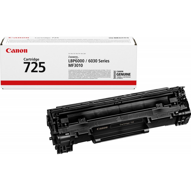 Canon 725 Noir - Toner Canon d'origine