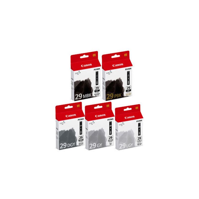 CANON PGI-29 MBK/PBK/DGY/GY/LGY/CO ORIGINAL MULTI-PACK