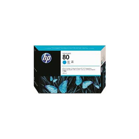 HP 80 Cyan - Cartouche d'encre HP d'origine