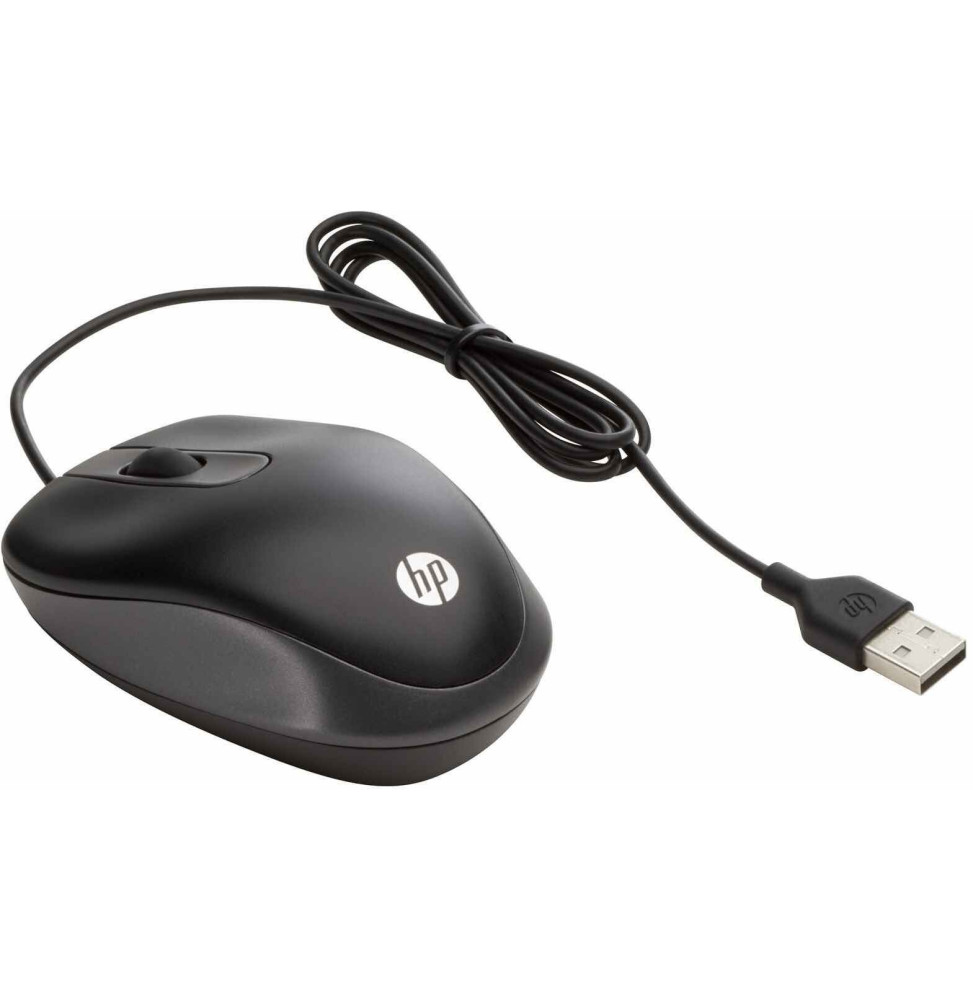 Souris HP filaire de voyage - USB