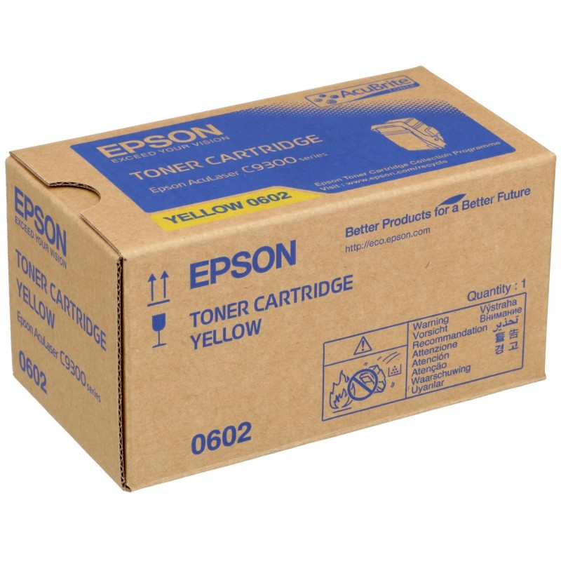 Epson 0602 Jaune - Toner grande capacité Epson d'origine