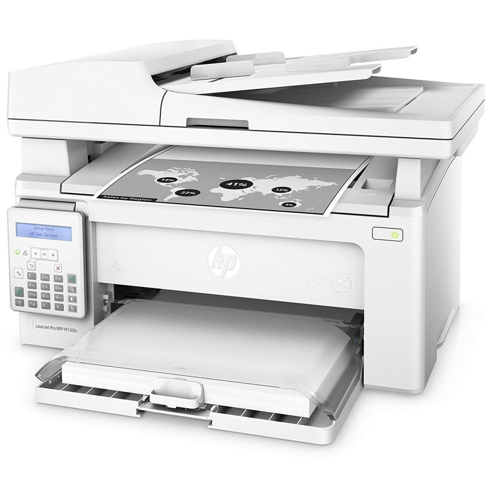 Imprimante Multifonction Laser Monochrome HP LaserJet Pro M130fn