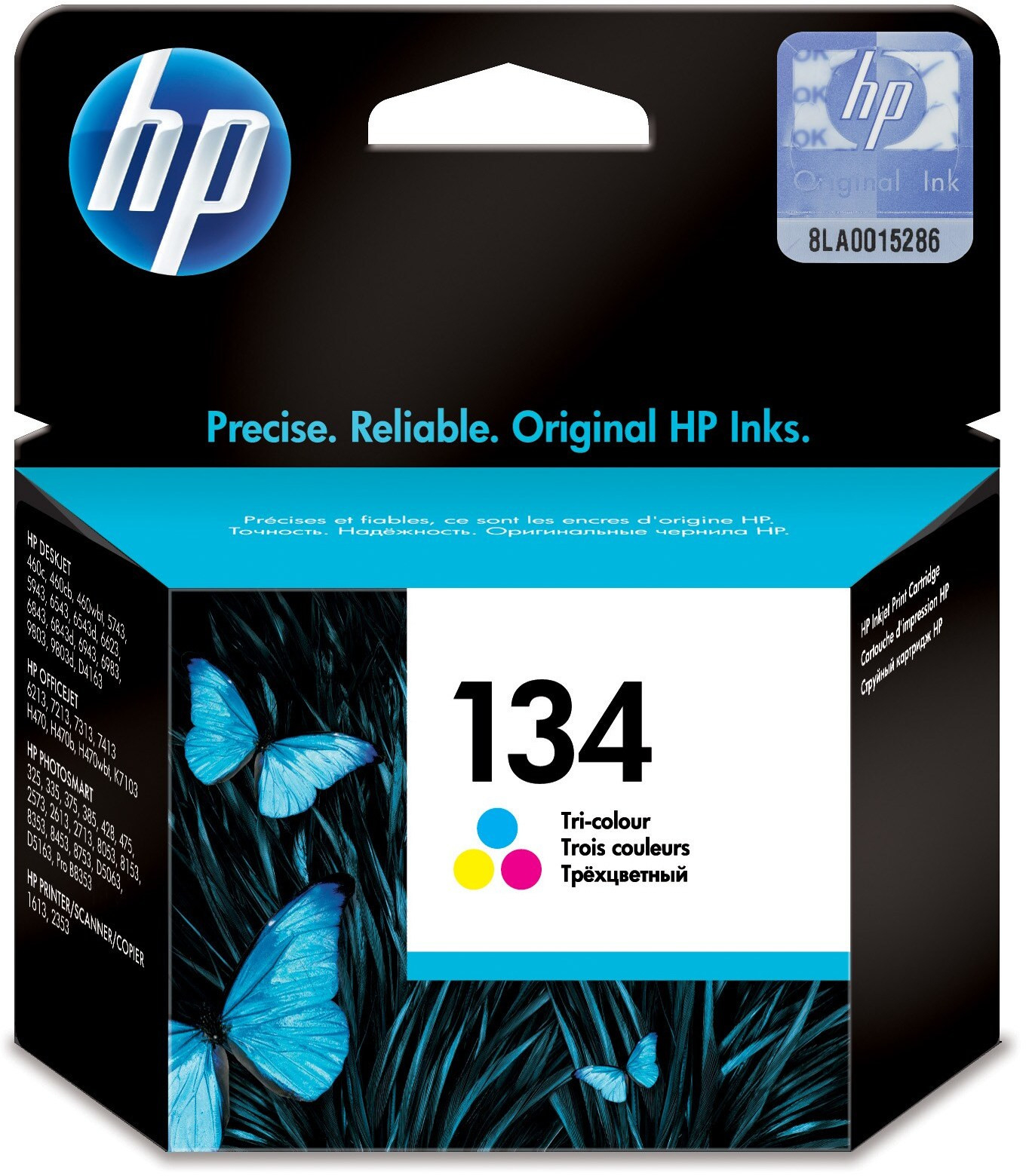 HP 134 trois couleurs - Cartouche d'encre HP d'origine