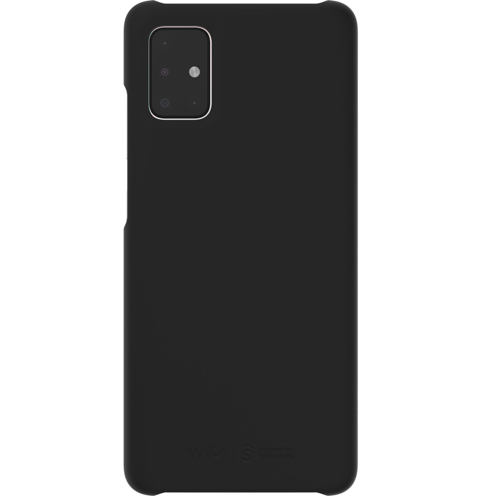 Coque Samsung rigide haut de gamme WITS pour Galaxy A51 Noir