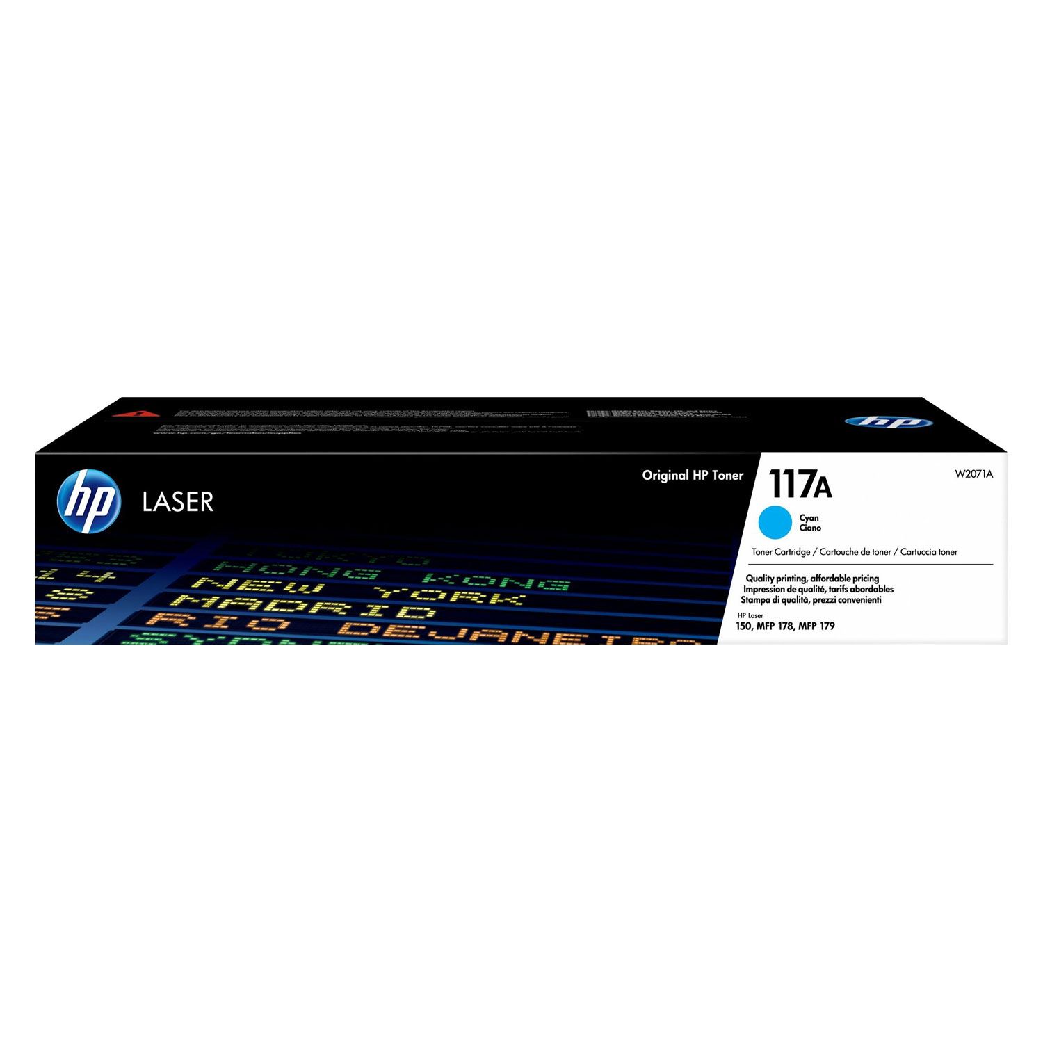 HP 117A CARTOUCHE DE TONER ORIGINAL CYAN