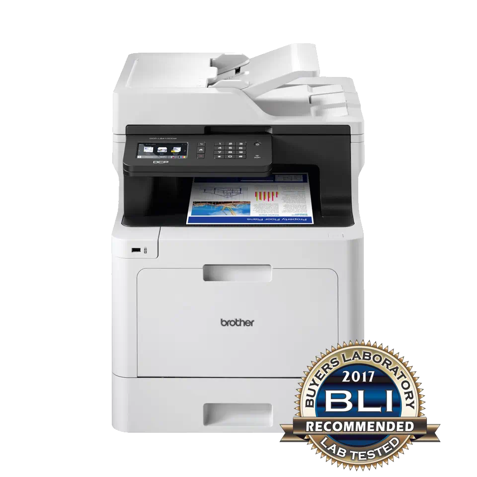 Multifonction 3-en-1 laser couleur avec Réseau Wifi, 31ppm, recto verso