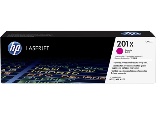 HP 201X Magenta - Toner HP LaserJet d'origine à grande capacité