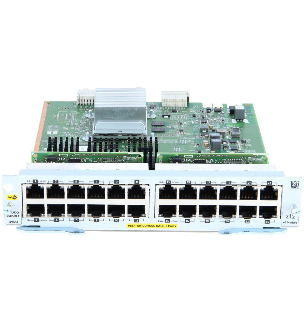 Module Aruba 24 ports 10/100/1000BASE-T PoE+