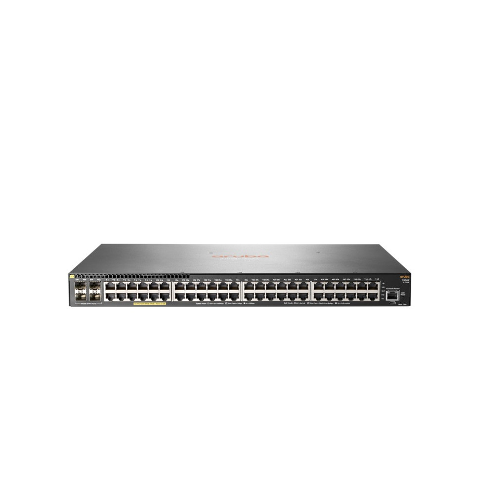 Switch Administrable HPE Aruba 2930F 48 ports PoE+ 4SFP