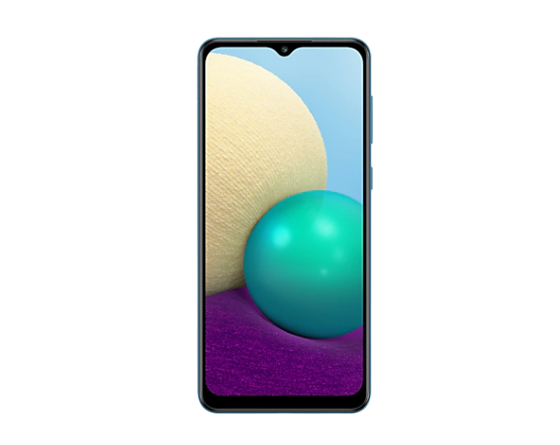 SAMSUNG Galaxy A02 /Bleu /6.5" /PLS - TFT - LCD /Quad-Core /1.5 GHz /3 Go /32 Go /5 Mpx - 13 + 2 Mpx /5000 mAh /Android