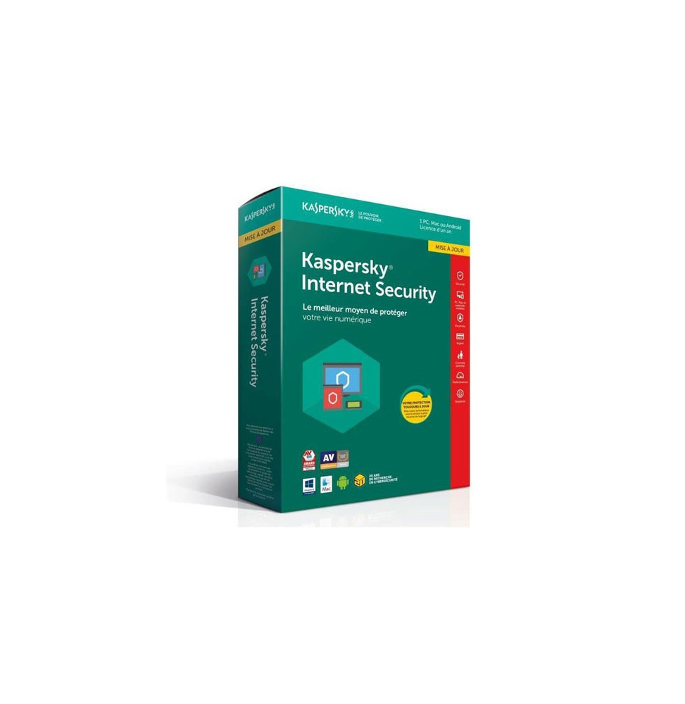 Kaspersky Internet Security 2018 Multi-Devices - 10 postes