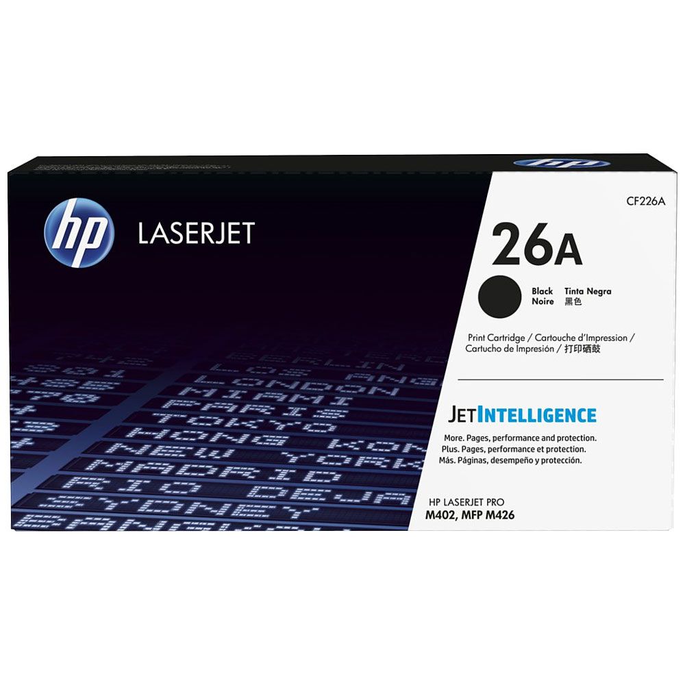 HP 26A Noir- Toner HP LaserJet d'origine