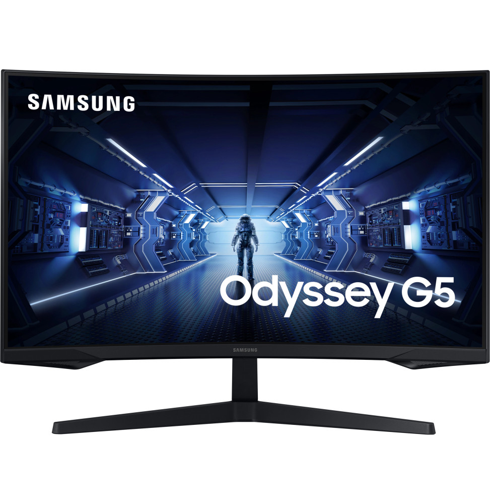 Écran incurvé 32" Samsung WQHD Odyssey G5 144 Hz - Courbure 1000R