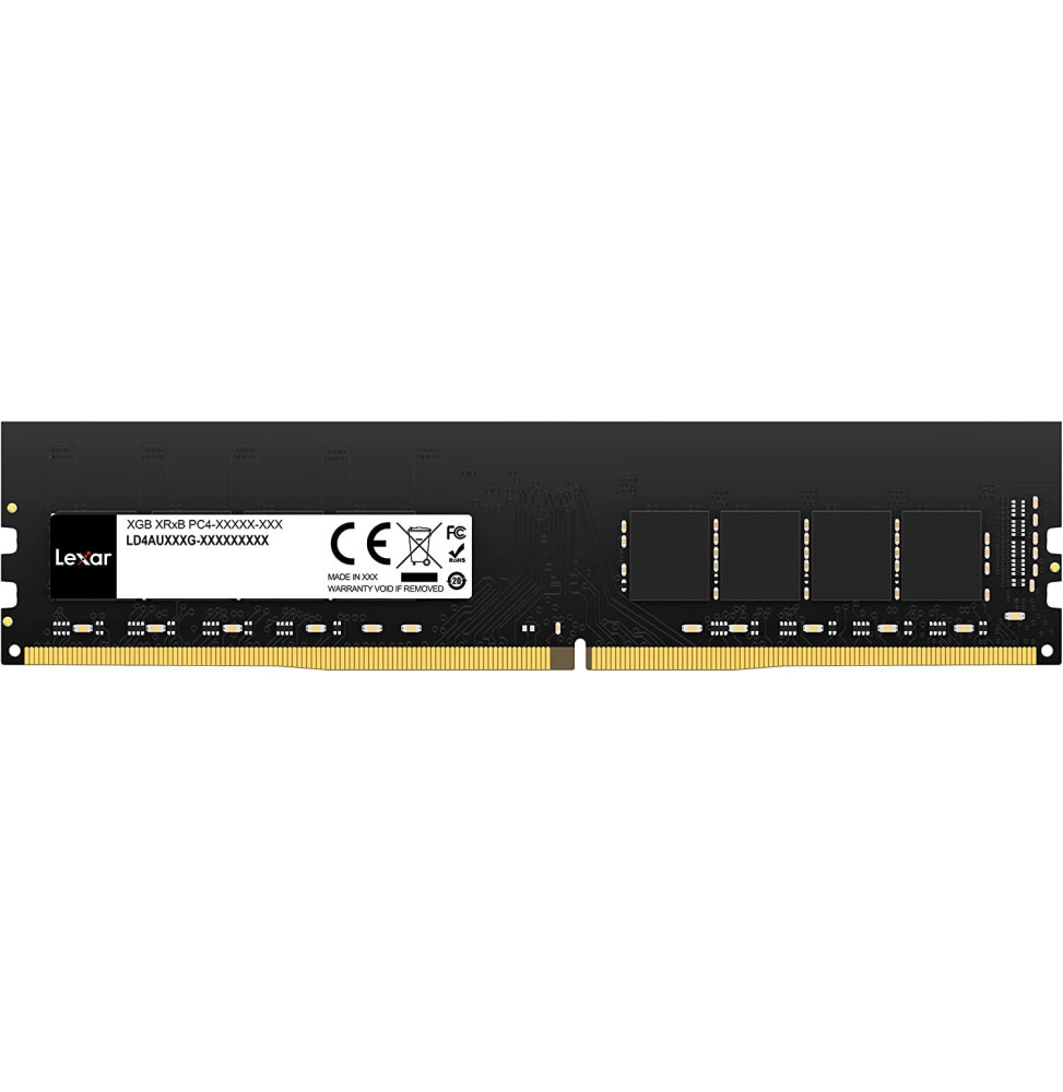 Barrette mémoire Lexar 16 GB DDR4-3200MHZ DIMM - Pc Bureau