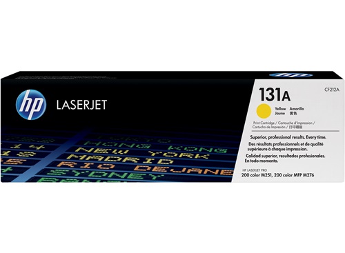 HP 131A Jaune - Toner HP LaserJet d'origine
