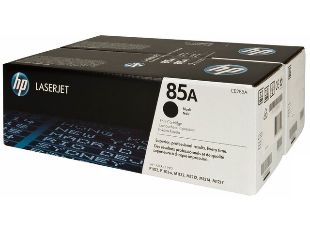 HP 85A Noir - Pack de 2 toners HP LaserJet d'origine