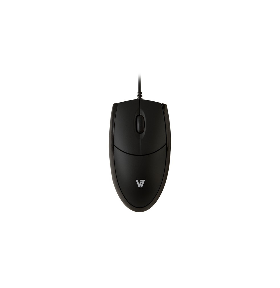 Souris USB V7 Filaire à LED optique - Noir