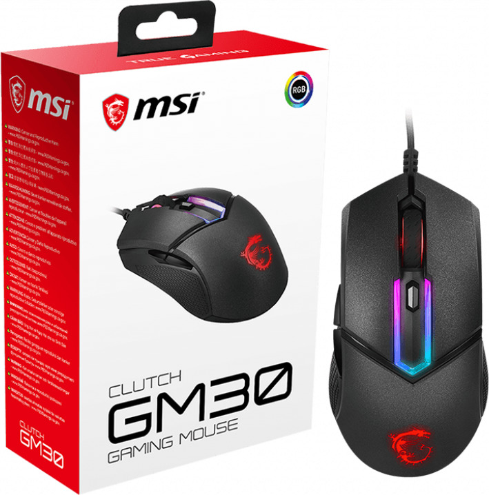 MSI Clutch GM30 6200DPI RGB