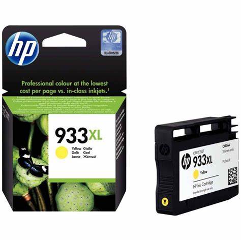 HP 933XL Jaune - Cartouche d'encre grande capacité HP d'origine