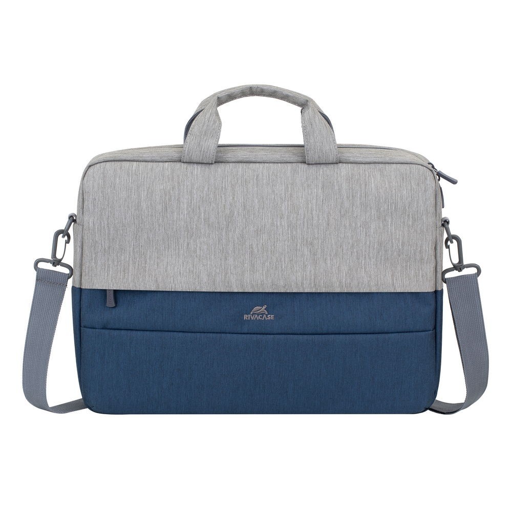 gris/bleu foncé, le sac pour ordinateur portable jusqu'à
