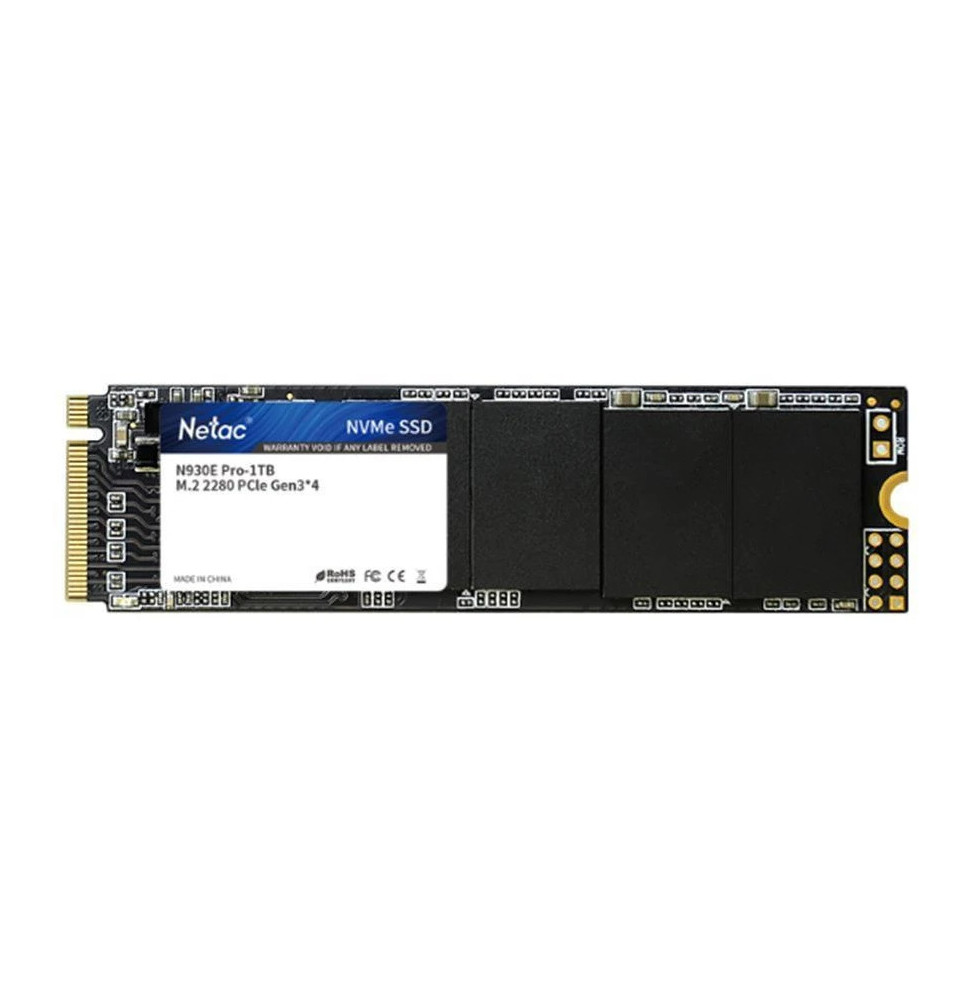 Disque Dur interne SSD Netac N930E Pro NVMe SSD - 1 TB