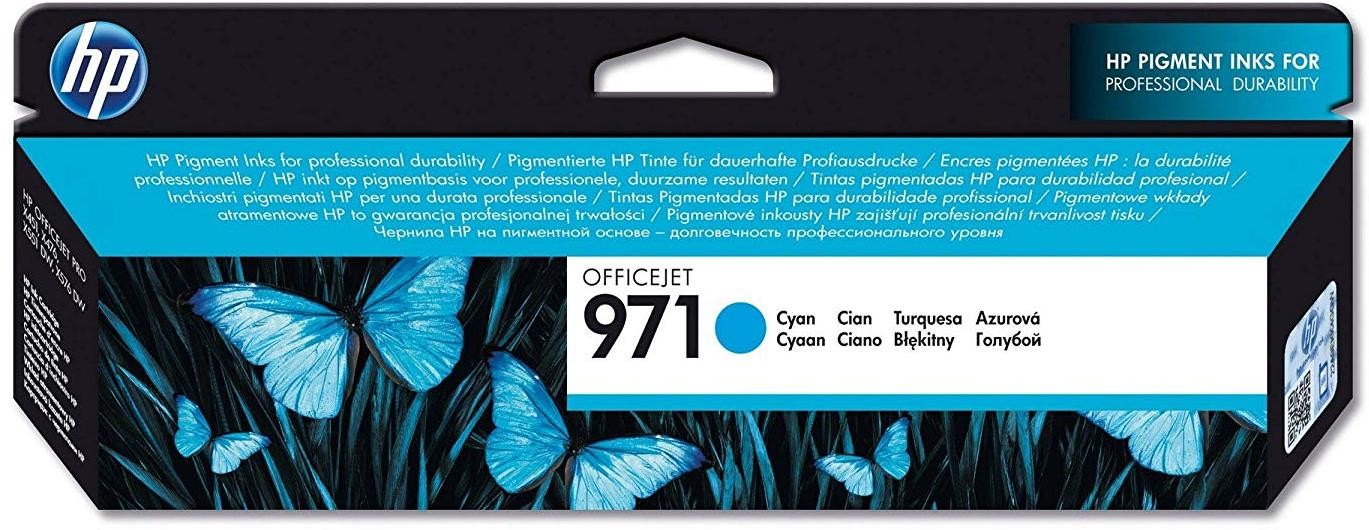 HP 971 Cyan - Cartouche d'encre HP d'origine