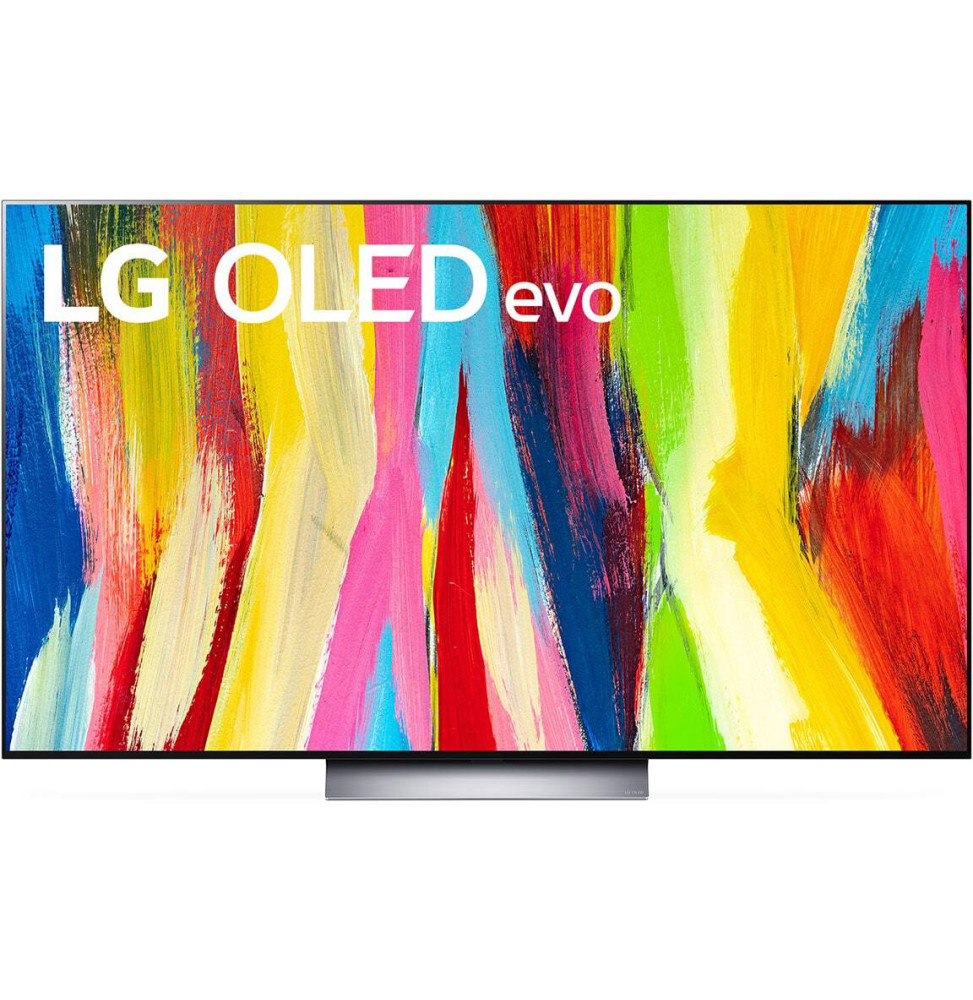 Téléviseur LG OLED evo C2 Smart TV 4K 77"
