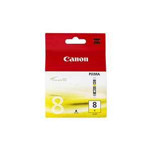 CANON CLI-8Y CARTOUCHE D'ENCRE ORIGINAL JAUNE