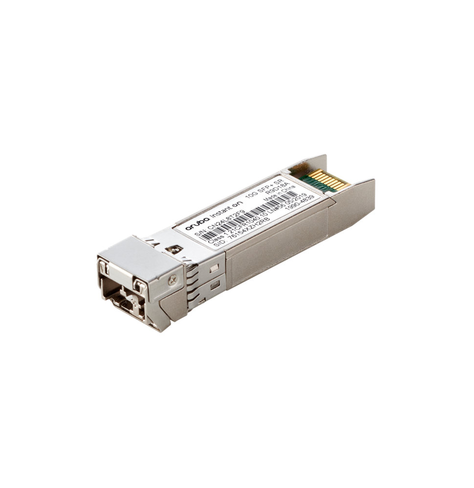 Émetteur-récepteur Aruba Instant On 10G SFP+ LC SR MMF OM3 300 m