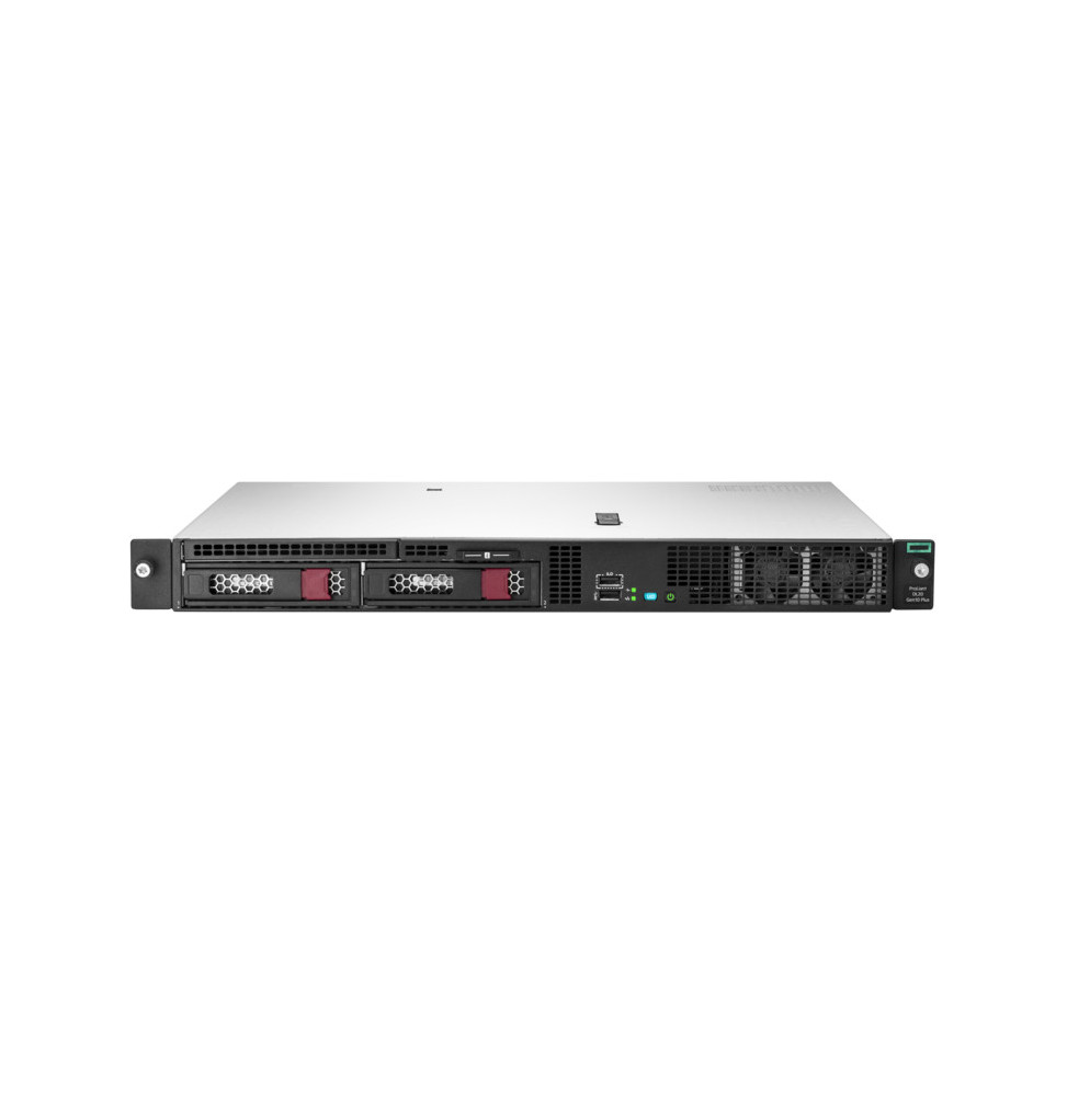Serveur HPE ProLiant DL20 Gen10 Plus E-2314 2.8 GHz 4 cœurs ,1 Processeur 8GO-U 2 lecteurs à grand facteur de forme NHP