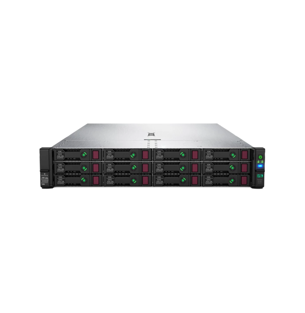 Serveur HPE ProLiant DL380 Gen10 4214R 2,4 GHz, 12 cœurs, monoprocesseur 32 Go-R MR416i-a 8 lecteurs compacts BC