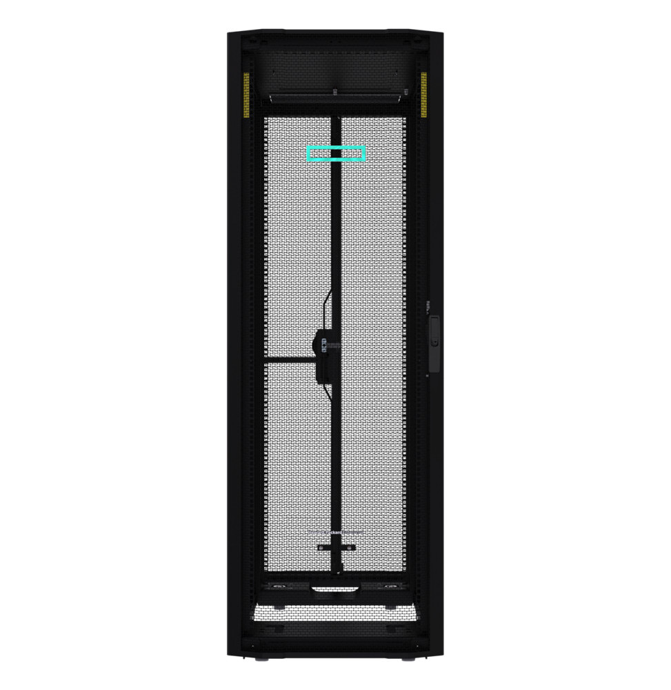 Rack sur palette avancé HPE 42U 600 mm x 1 075 mm G2 avec panneaux latéraux et baies