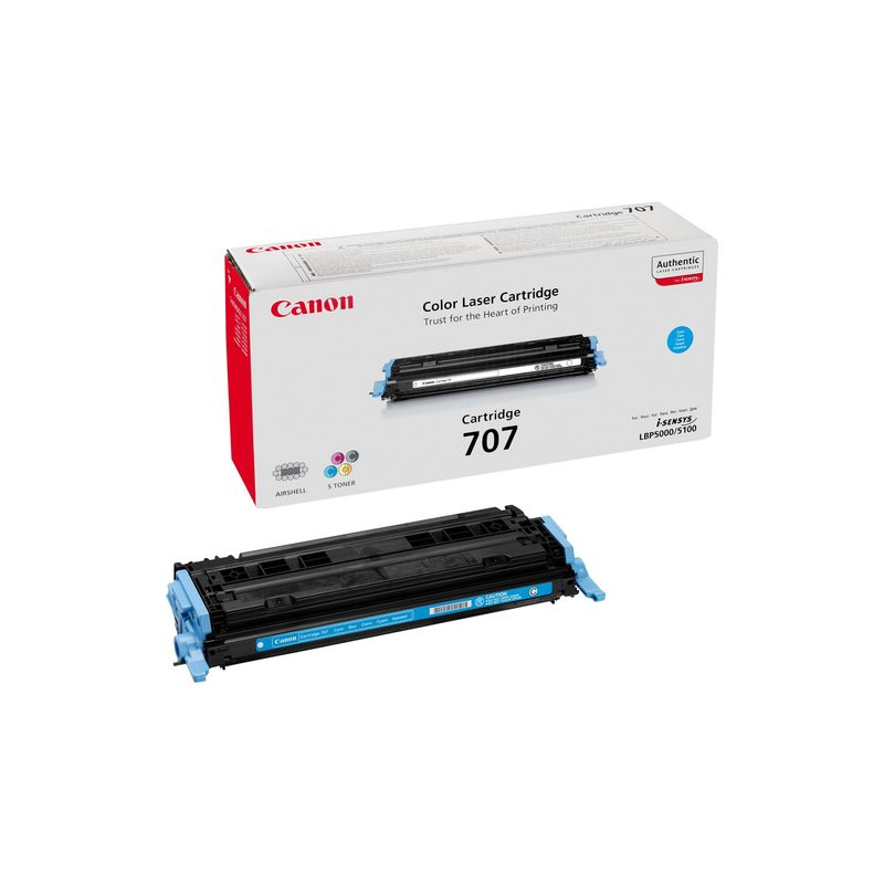 CANON 707 TONER ORIGINAL CYAN