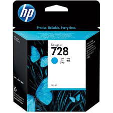 HP 728 Cyan - Cartouche d'encre HP d'origine