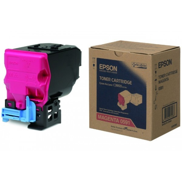 Epson 0591 Magenta - Toner grande capacité Epson d'origine
